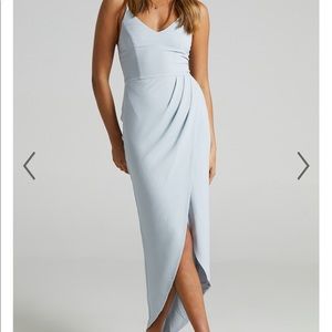 Showpo Blue Maxi Dress